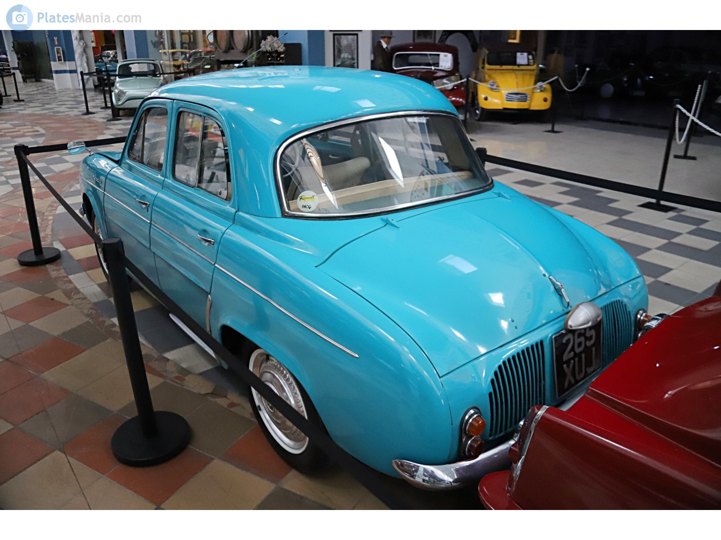 265XUJ, Renault Dauphine 1st gen (109), 1956–1967