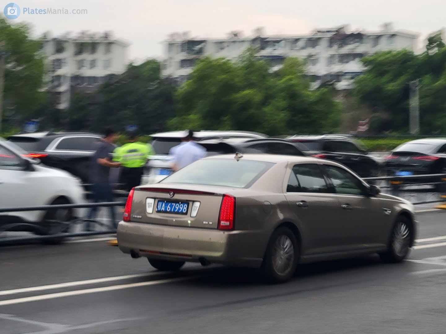 鄂A·67998, Cadillac SLS 1st gen (Sigma/GMX295; CN-market), 2006–2013