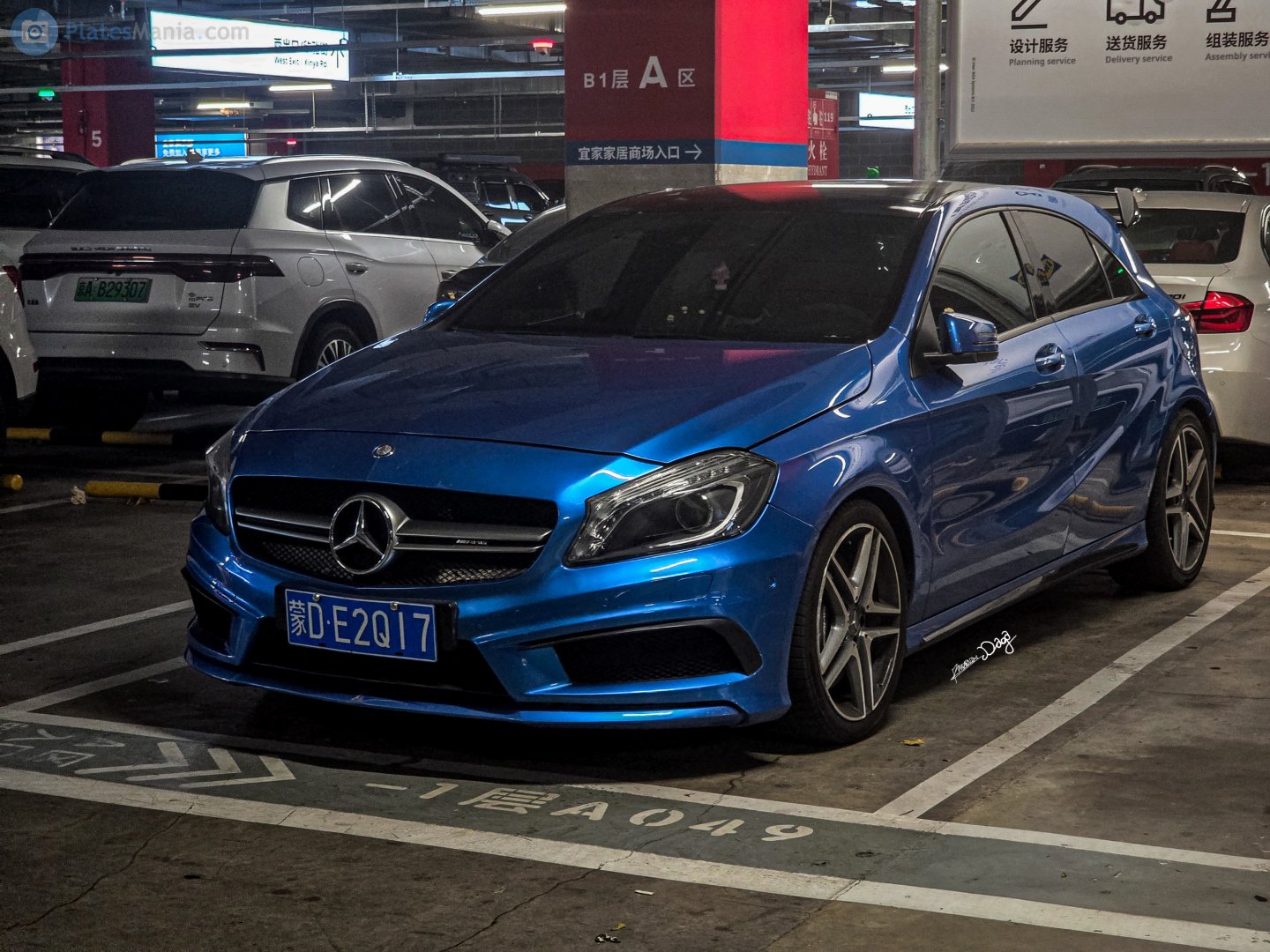 蒙D·E2Q17, Mercedes-Benz A-Klasse 3rd gen (W176), 2012–2018