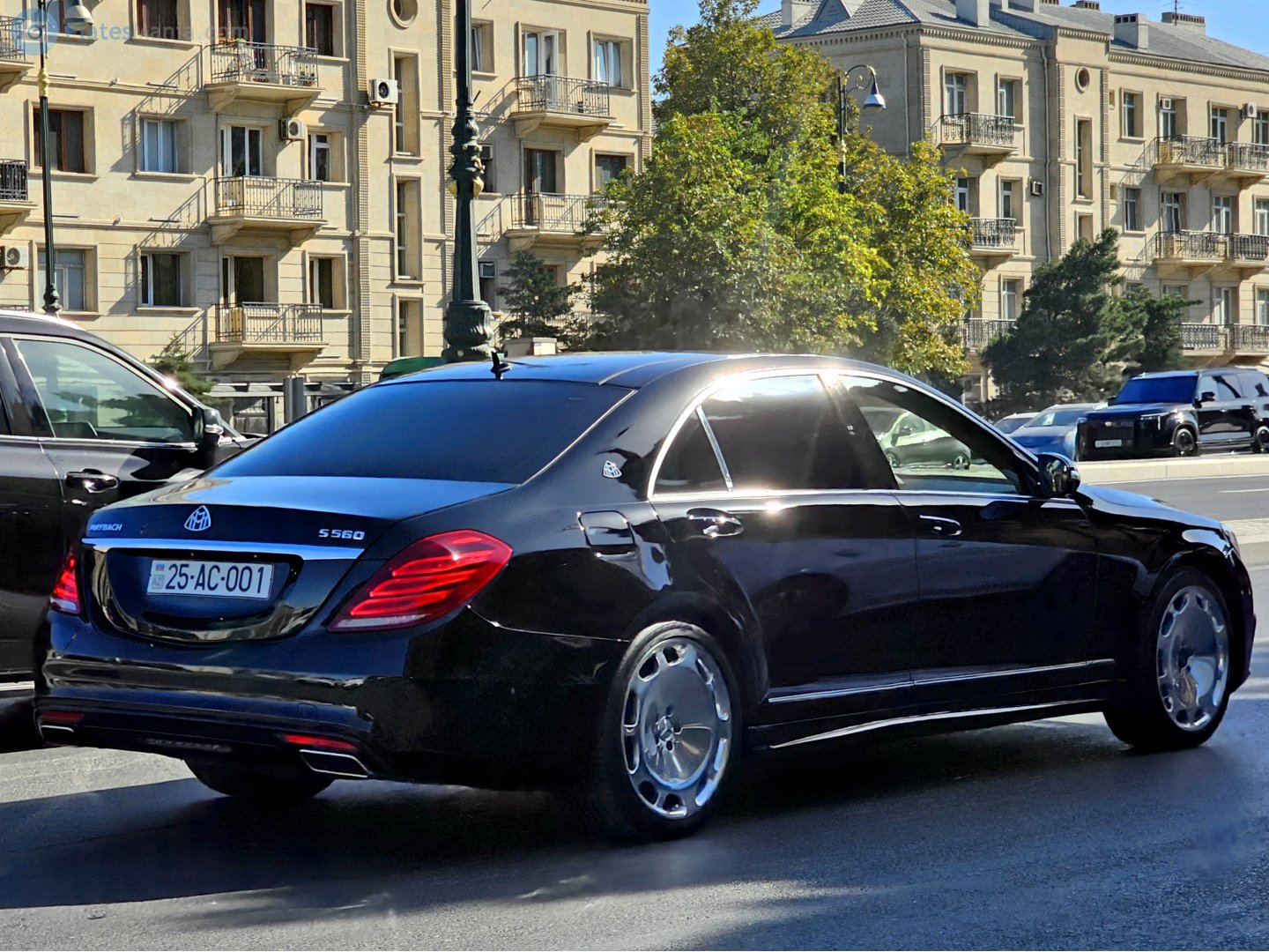 25 AC 001, Mercedes-Benz S-Klasse Maybach, 8th gen Sedan (X222), 2015–2020