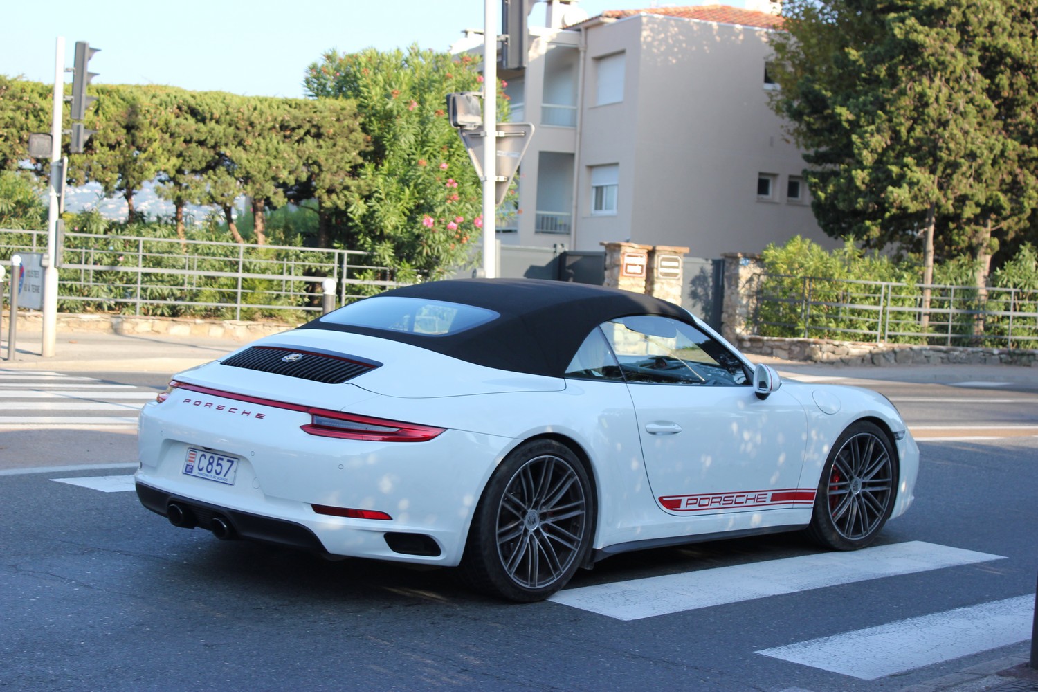 C857, Porsche 911 7th gen Cabrio (991.2), facelift, 2015–2019