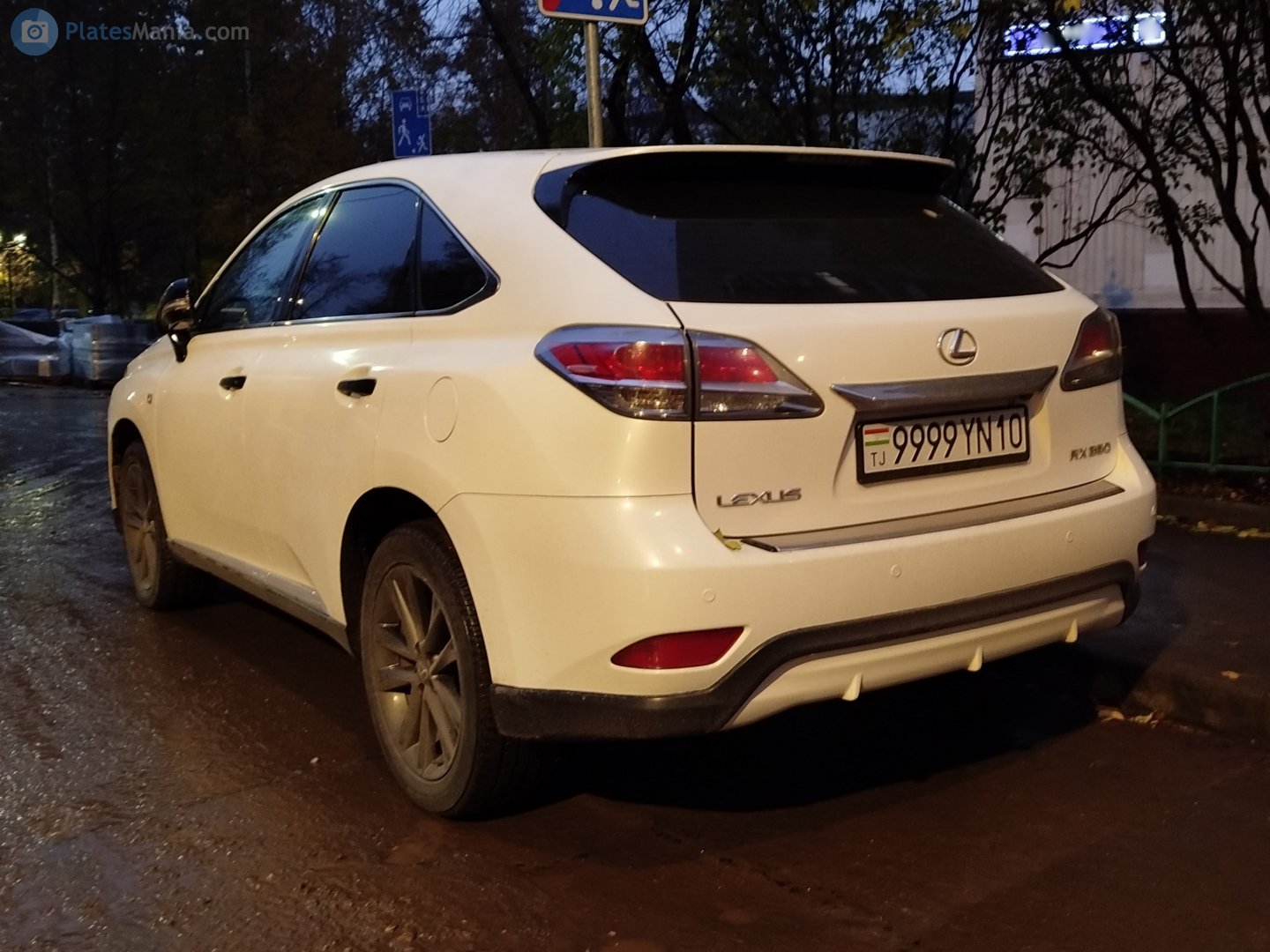 9999YN10, Lexus RX 3rd gen (AL10), facelift, 2012–2015
