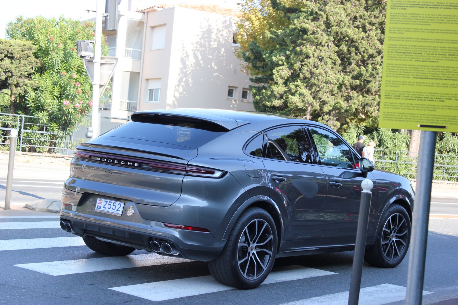 Z552, Porsche Cayenne 3rd gen Coupé (PO536; 9Y3), facelift, 2023–