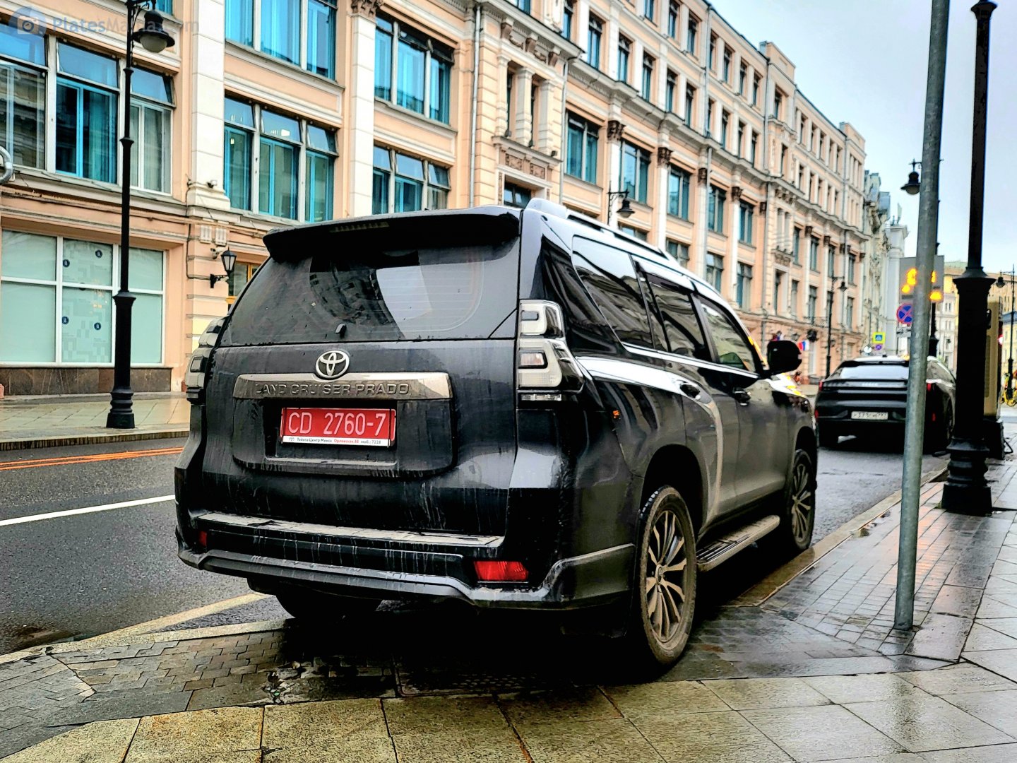 CD 2760-7, Toyota Land Cruiser Prado 4th gen 5-door SUV (J150), 2nd facelift, 2017–2023