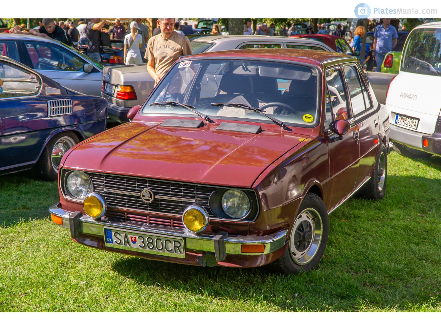 SA-380CR, Skoda 105 1st gen 105L, 1976–1979; 105S, 1976–1983; 105SP, 1982–1983