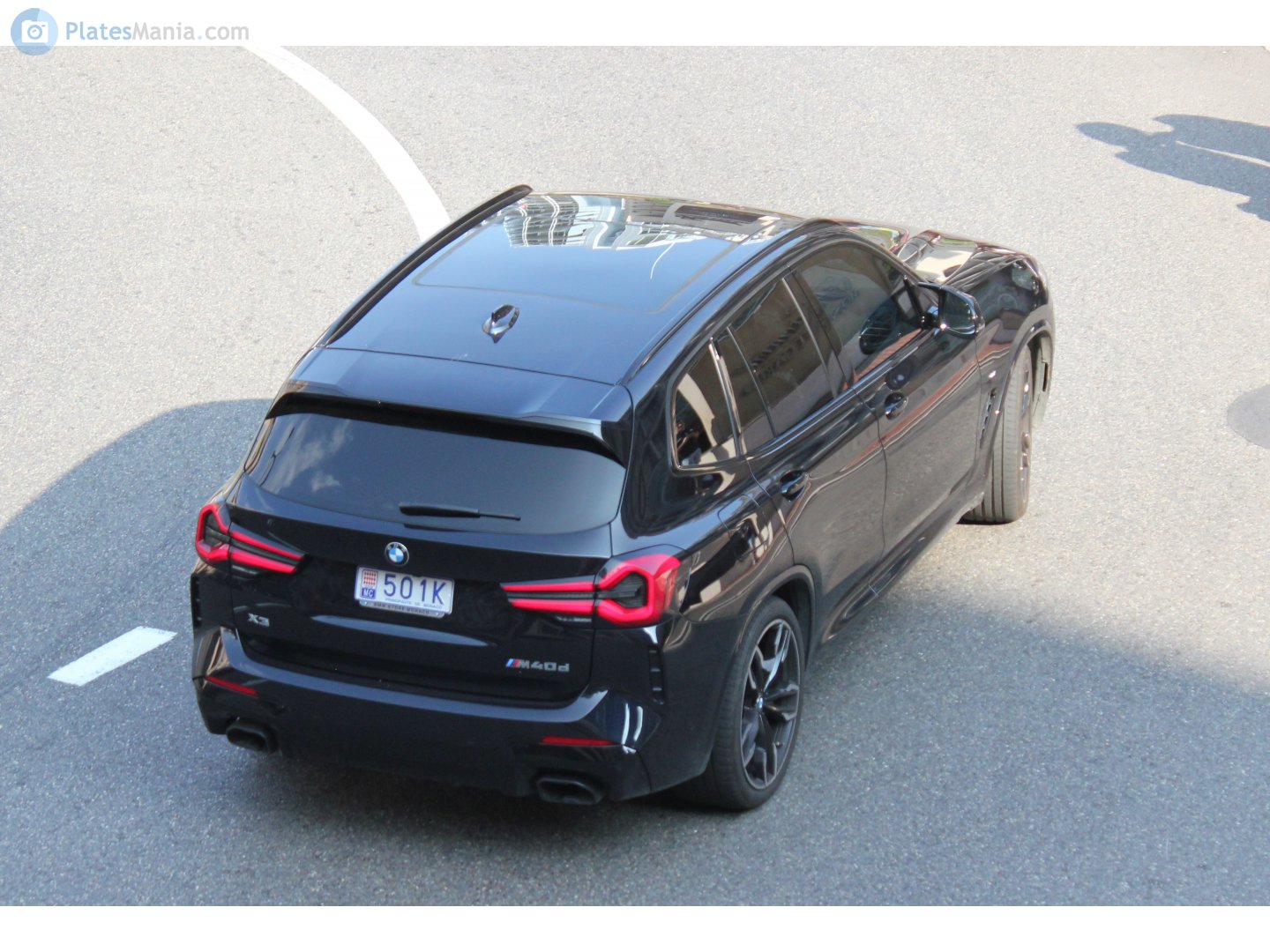 501K, BMW X3 3rd gen (G01), facelift, 2021–2024