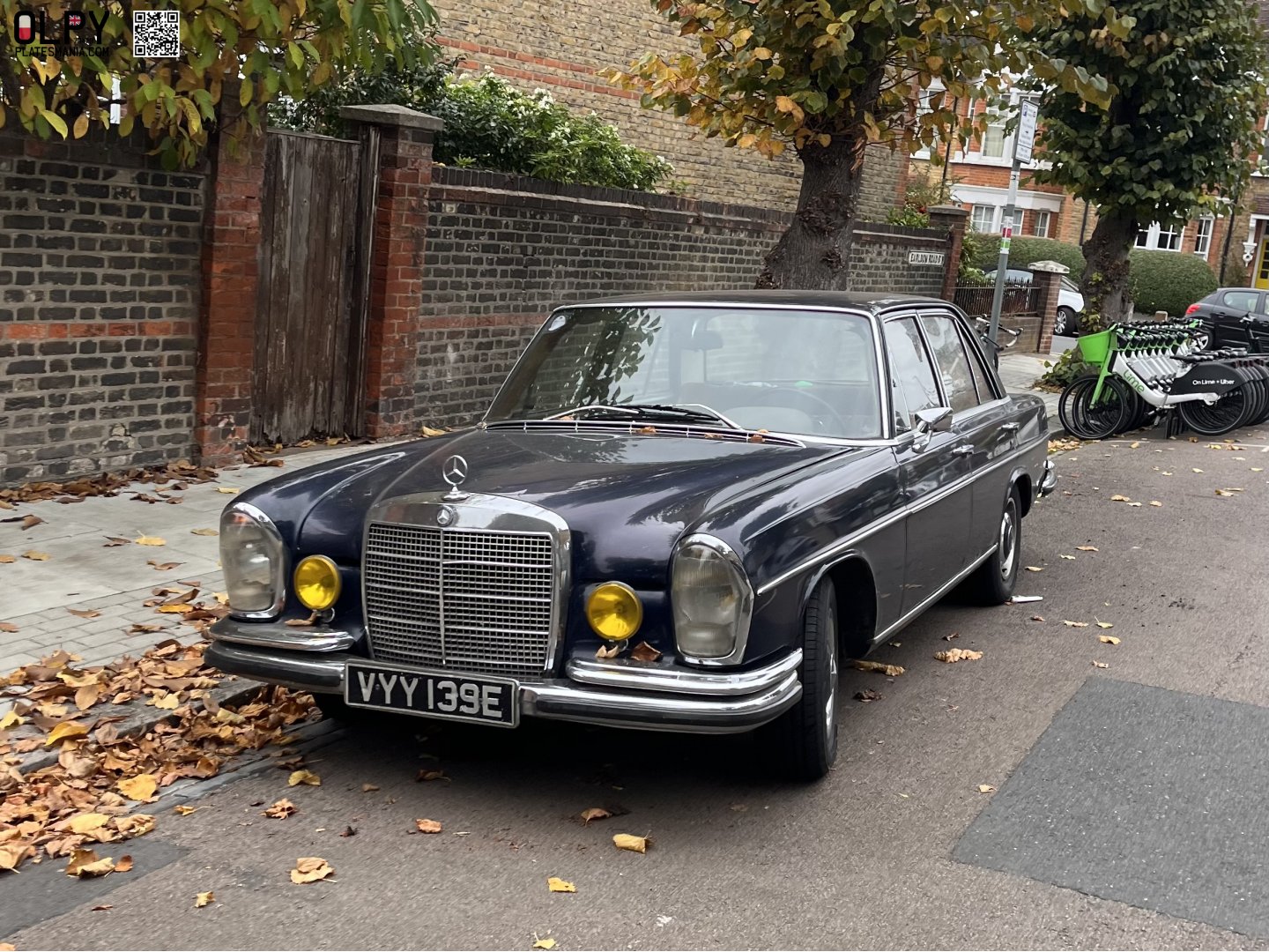 VYY139E, Mercedes-Benz S-Klasse 2nd gen (W108/W109), 1967–1972