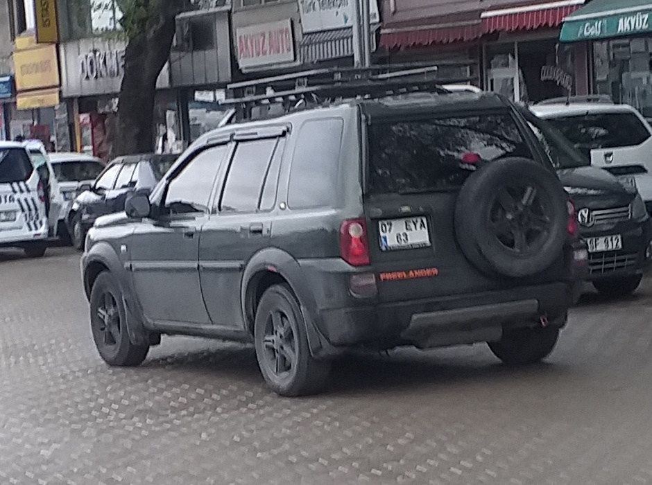 07 EYA 63, Land Rover Freelander 1st gen 5-door SUV (L314), facelift, 2003–2006