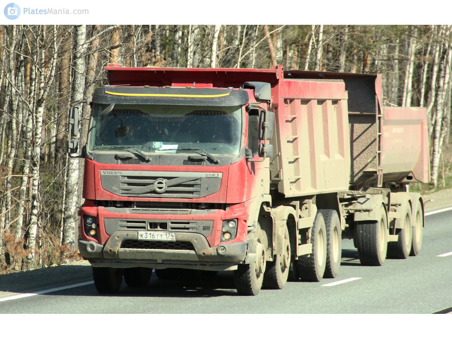 к 316 тт 174, Volvo FM 2nd gen FMX, facelift, 2010–2013