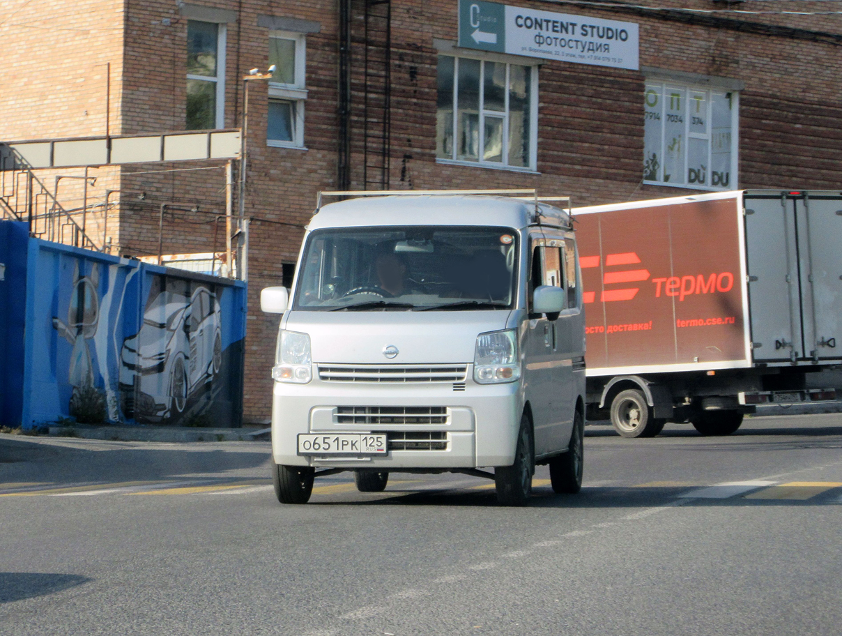 о 651 рк 125, Nissan NV100 Clipper 2nd gen Van (DA17V), 2013–