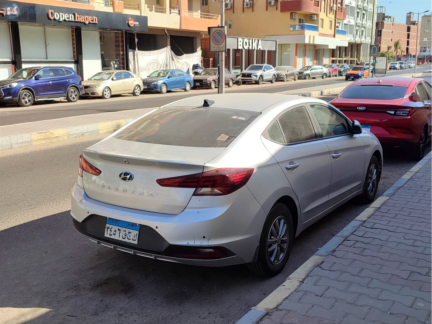 ٣٤٥٦ قجك, Hyundai Elantra 6th gen Sedan (AD), facelift, 2018–2020
