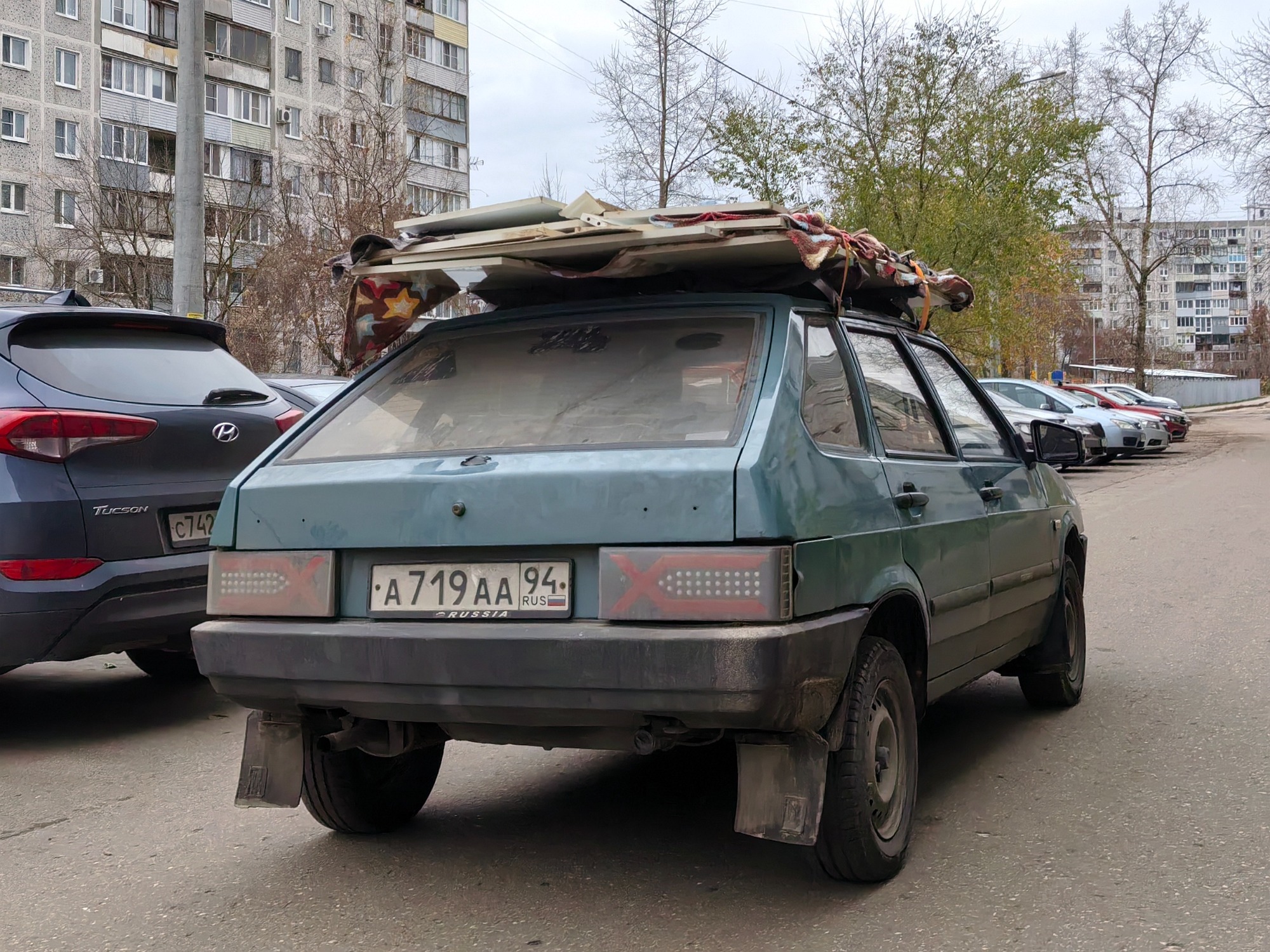 а 719 аа 94, Lada (VAZ) 2109 2109 Спутник (Samara/Forma/Sputnik), 1987–2004 (–2011 for others)