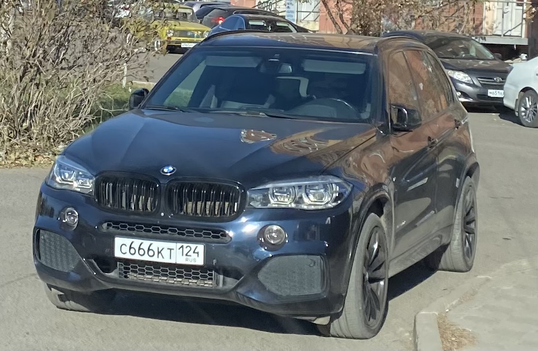 с 666 кт 124, BMW X5 3rd gen (F15), 2013–2018