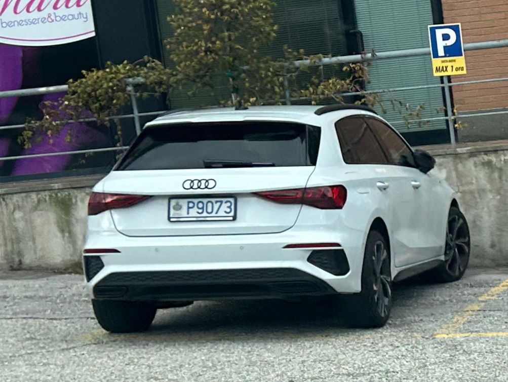 P9073, Audi A3 4th gen Sportback (8YA), 2020–2024