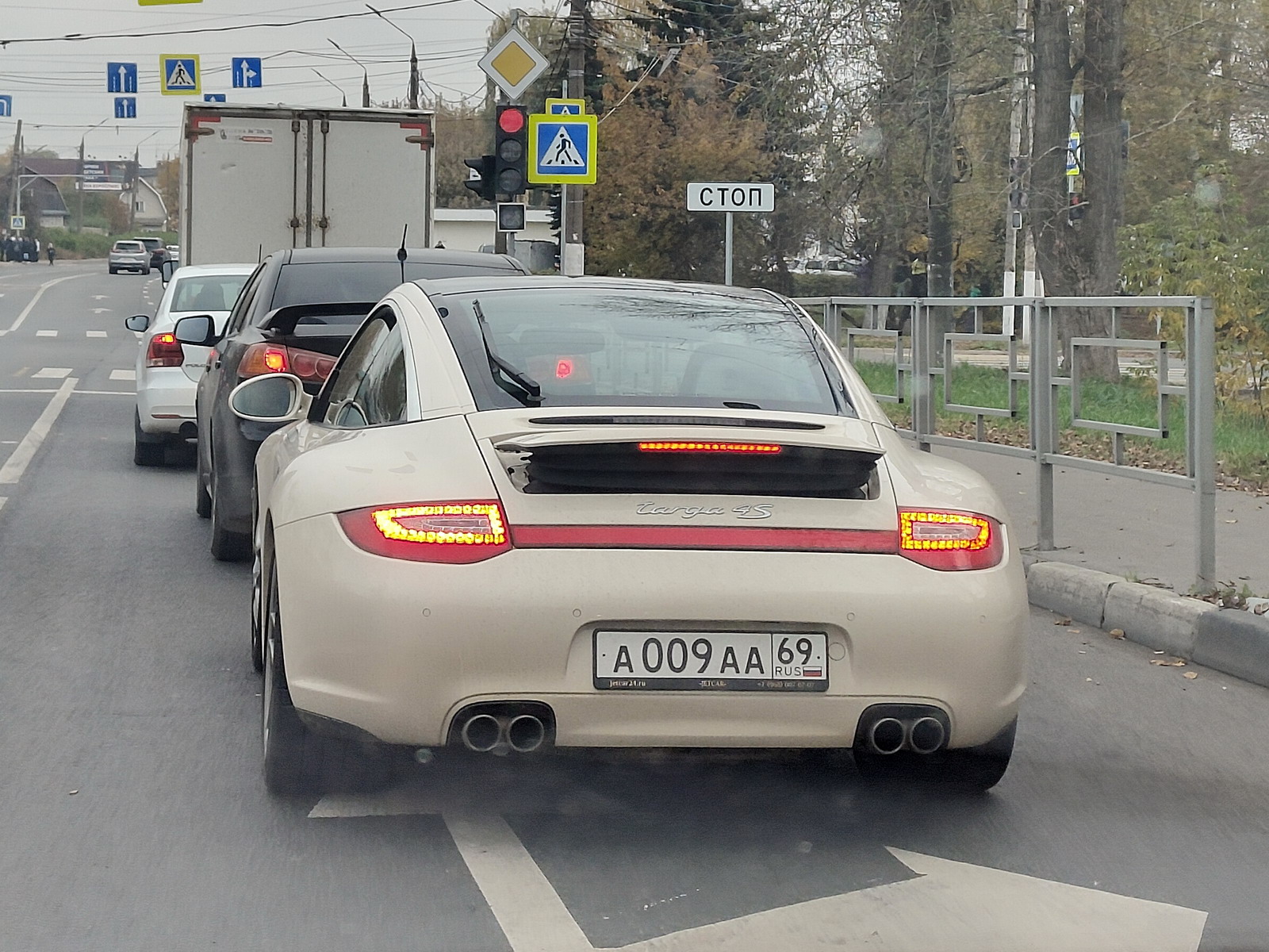 а 009 аа 69, Porsche 911 6th gen Targa (997.2), facelift, 2008–2012