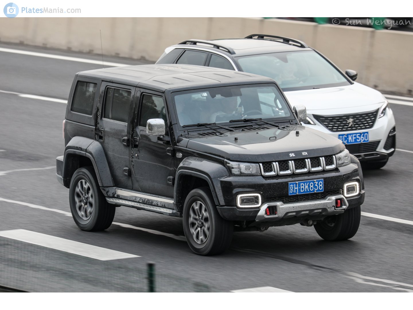 京H·BK838, BAIC Beijing BJ40 1st gen 5-door SUV, 2016–