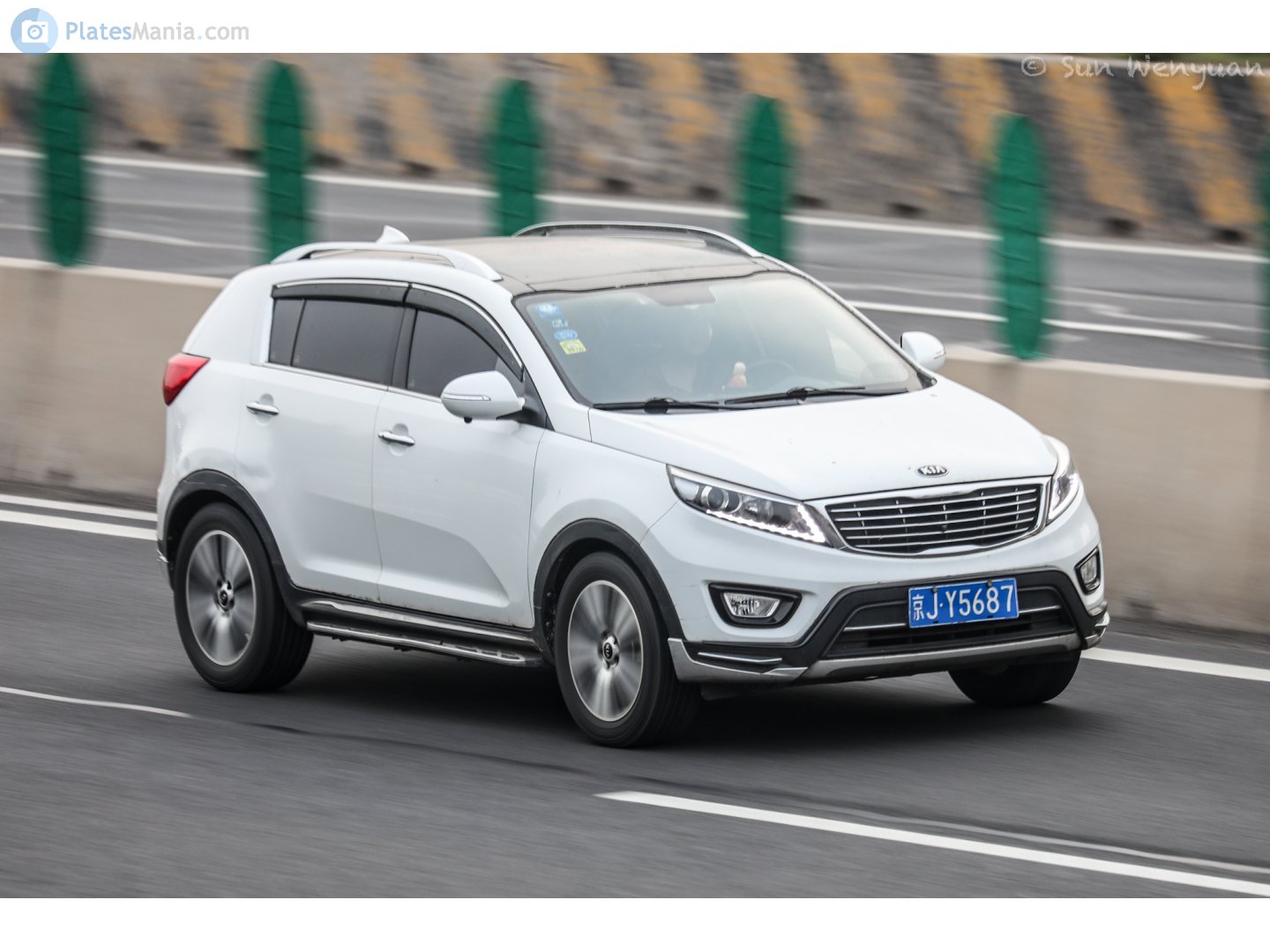 京J·Y5687, Kia Sportage 3rd gen R (SL; CN-market), facelift, 2014–2018