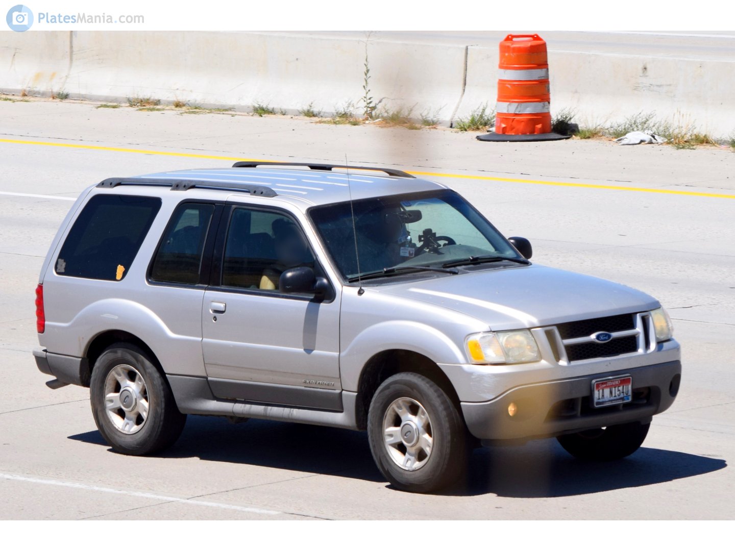 1A NI54U, Ford Explorer 2nd gen Sport 3-door SUV (UN105; NA-market), facelift, 2000–2003