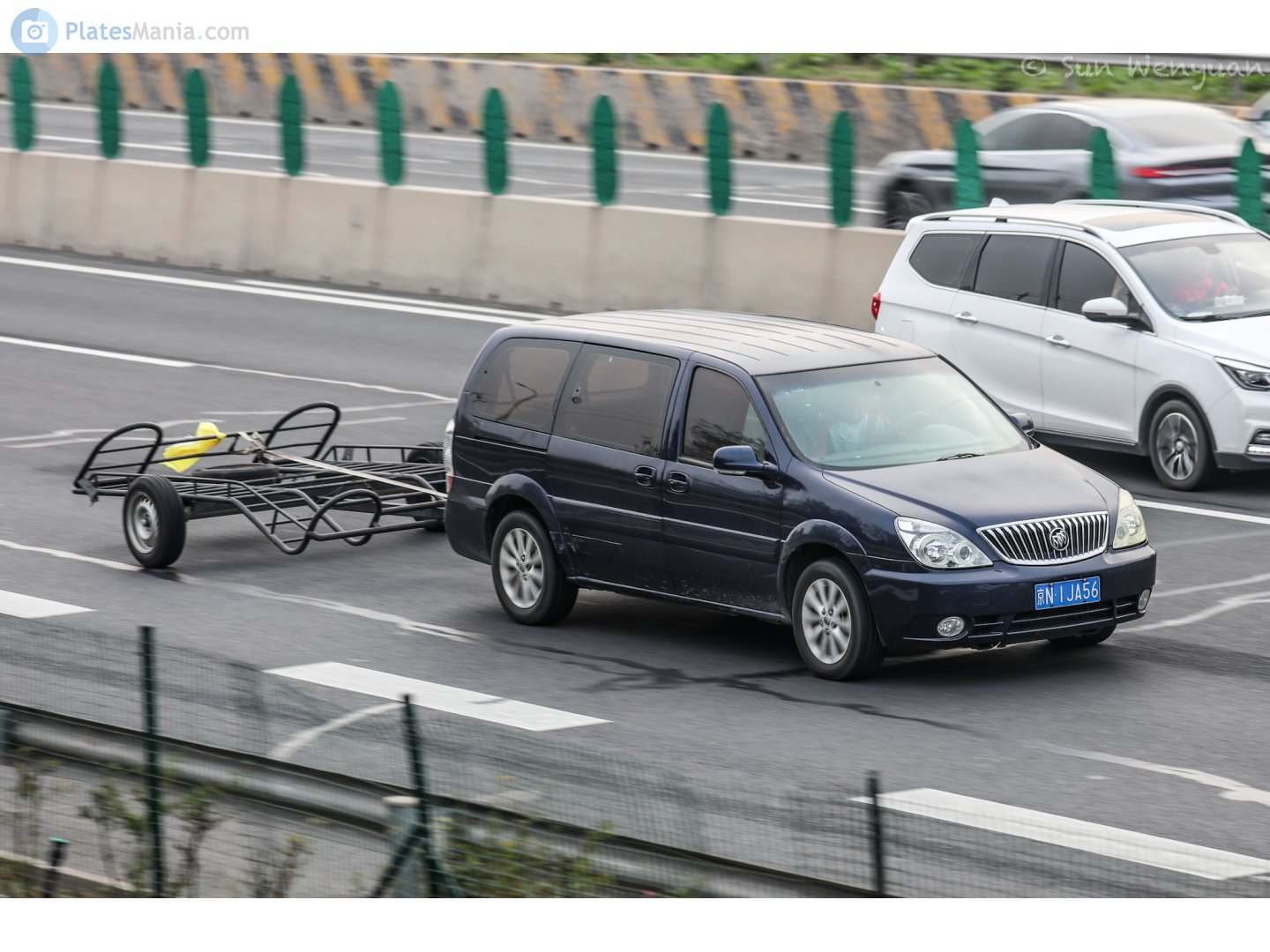 京N·1JA56, Buick GL8 1st gen (Firstland) (GMT201), facelift, 2006–2016