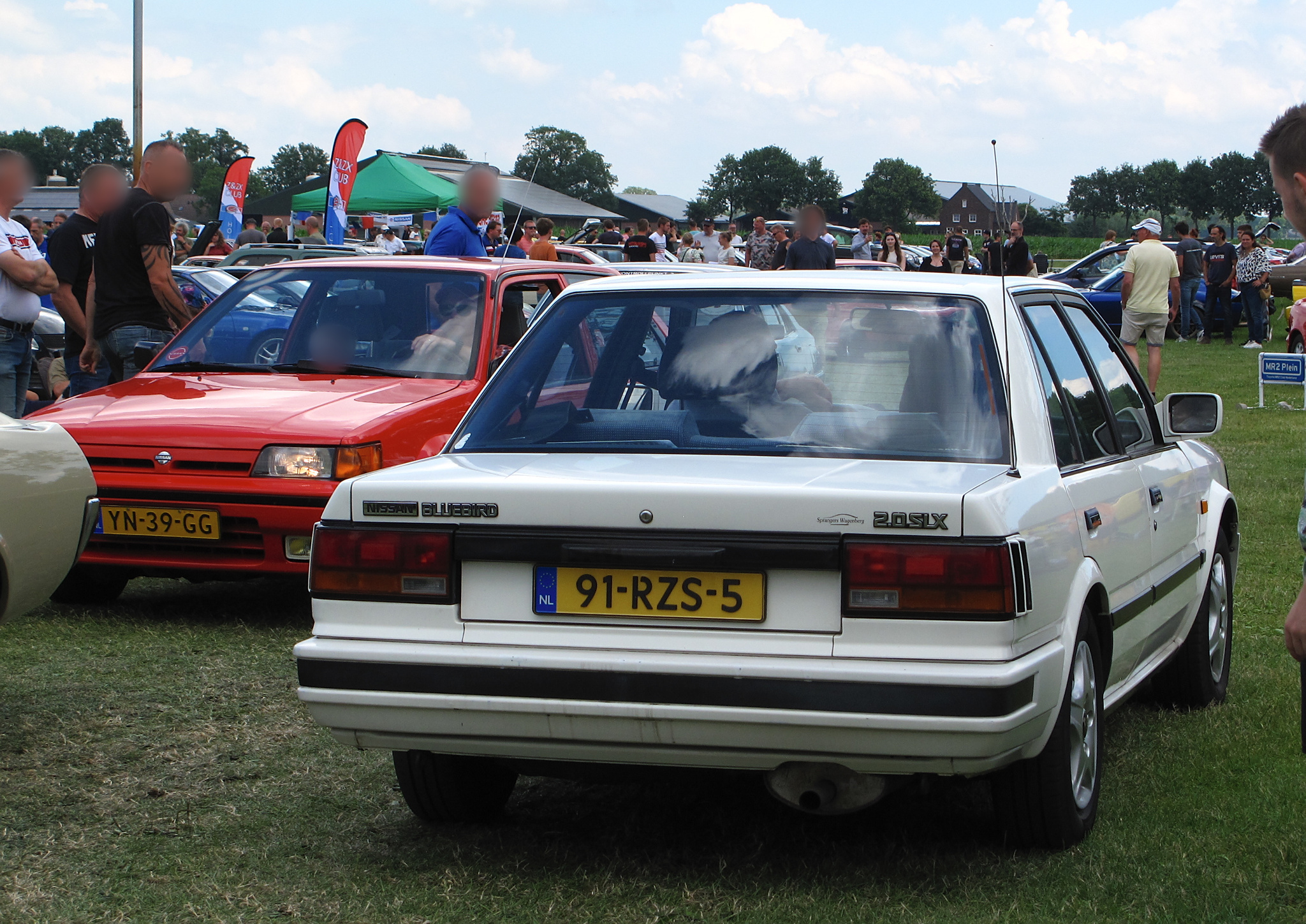 91-RZS-5, Nissan Bluebird 7th gen Sedan (T12/T72; EU-market), 1985–1990