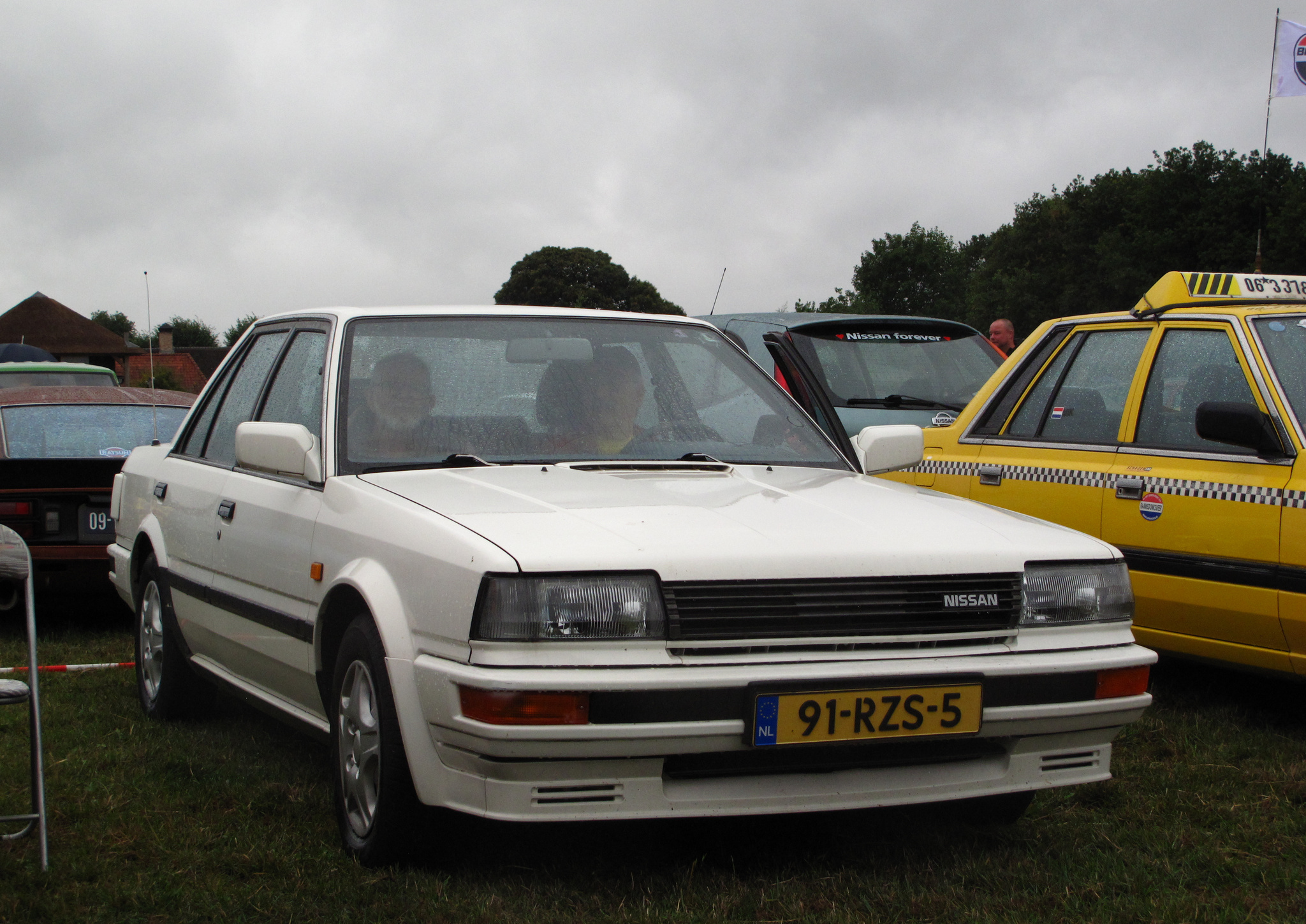 91-RZS-5, Nissan Bluebird 7th gen Sedan (T12/T72; EU-market), 1985–1990