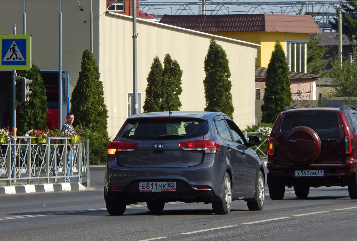 е 811 мк 82, Kia Rio 