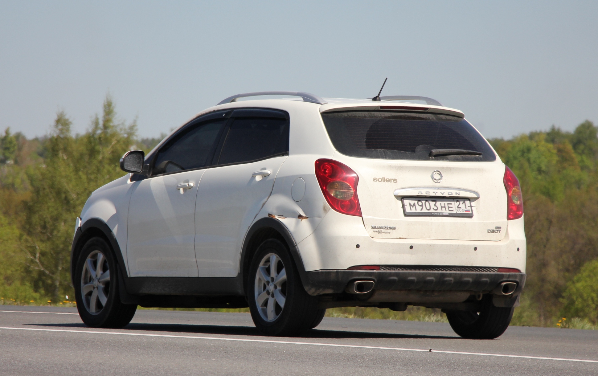 м 903 не 21, SsangYong (KGM) Actyon 2nd gen (CK; C200), 2011­–2013