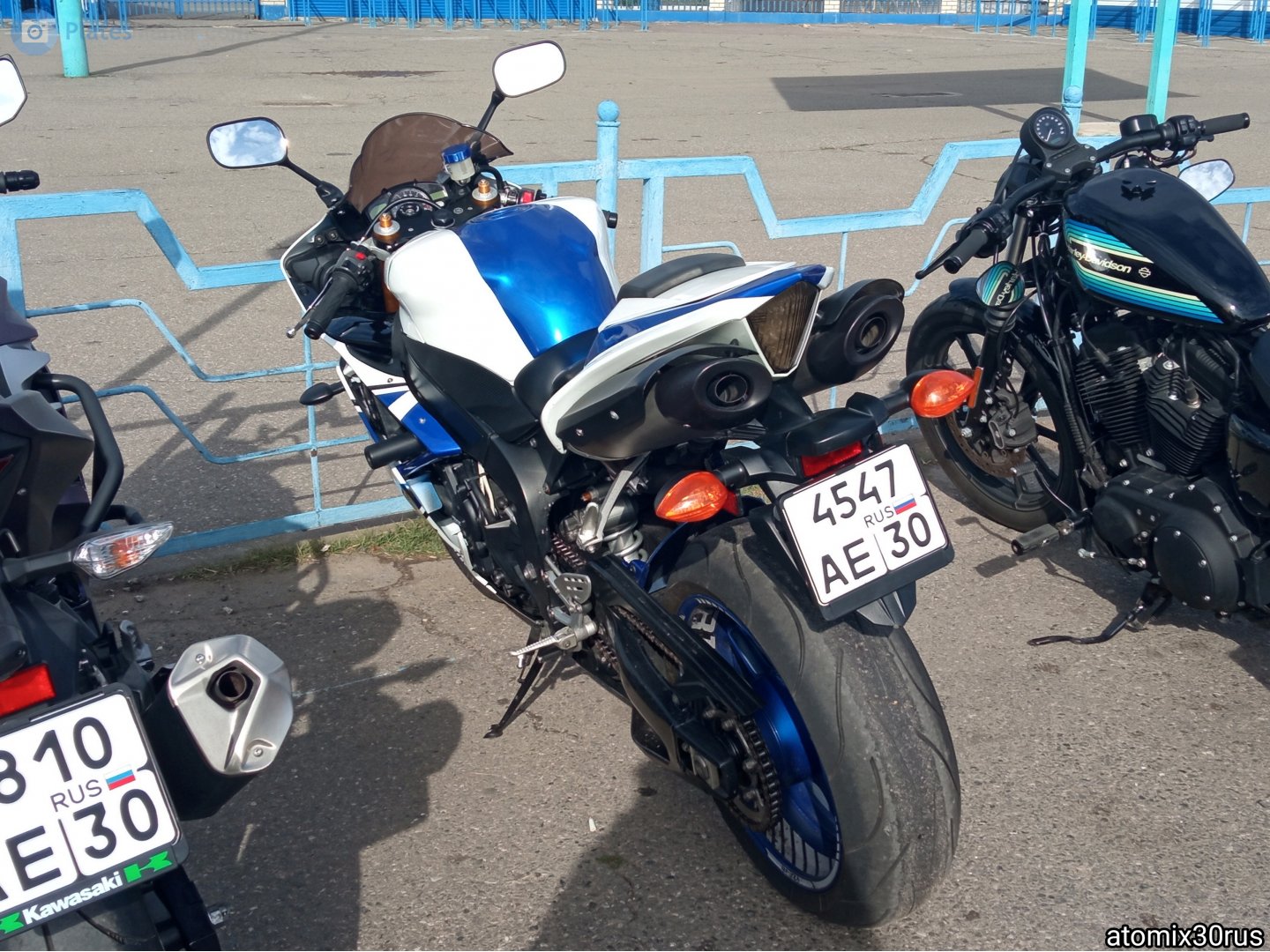 4547 ае 30, Yamaha YZF 5th gen R1, 2007–2008