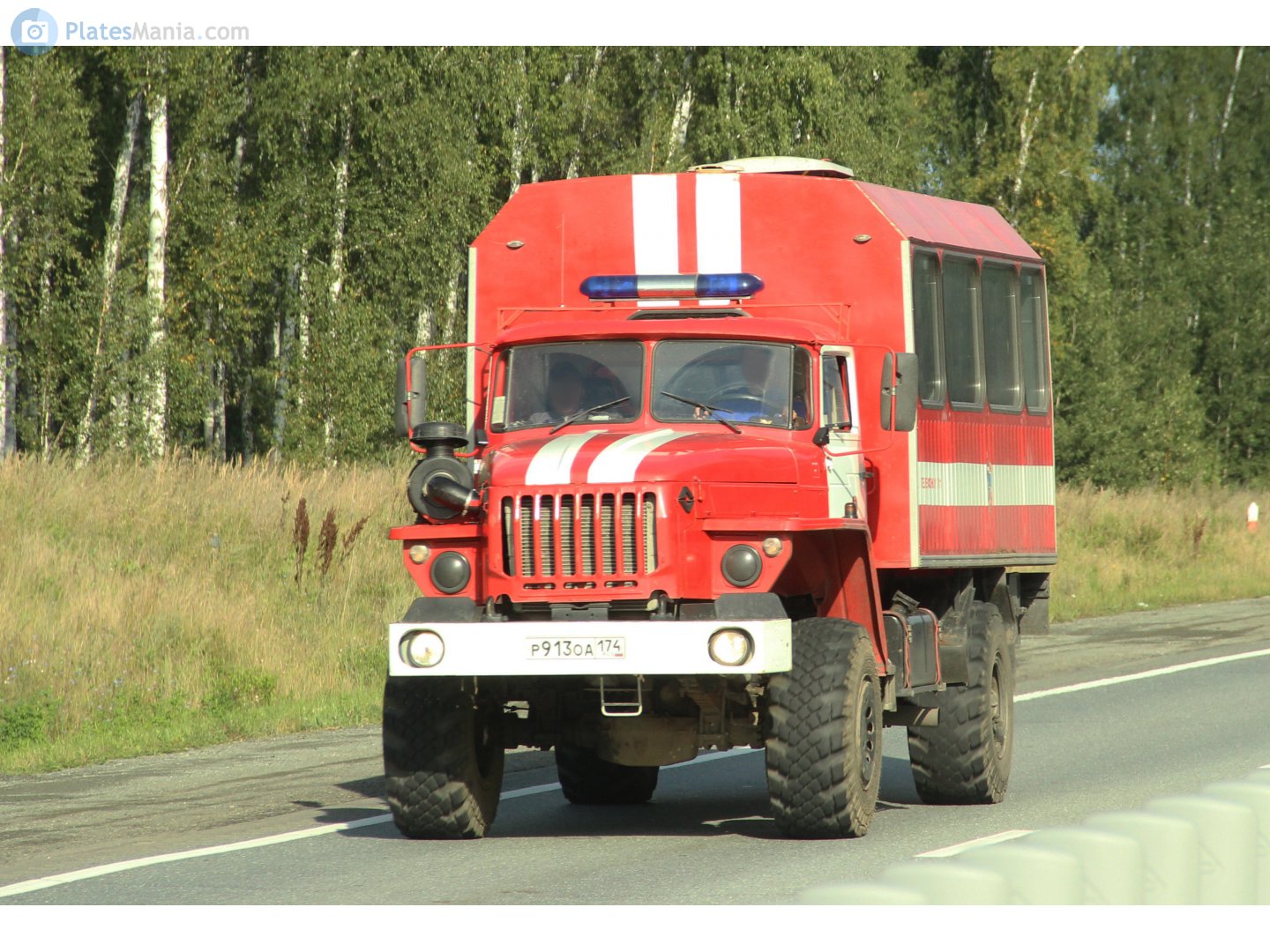 р 913 оа 174, Ural (UralAZ) 3255 32552, 2000–