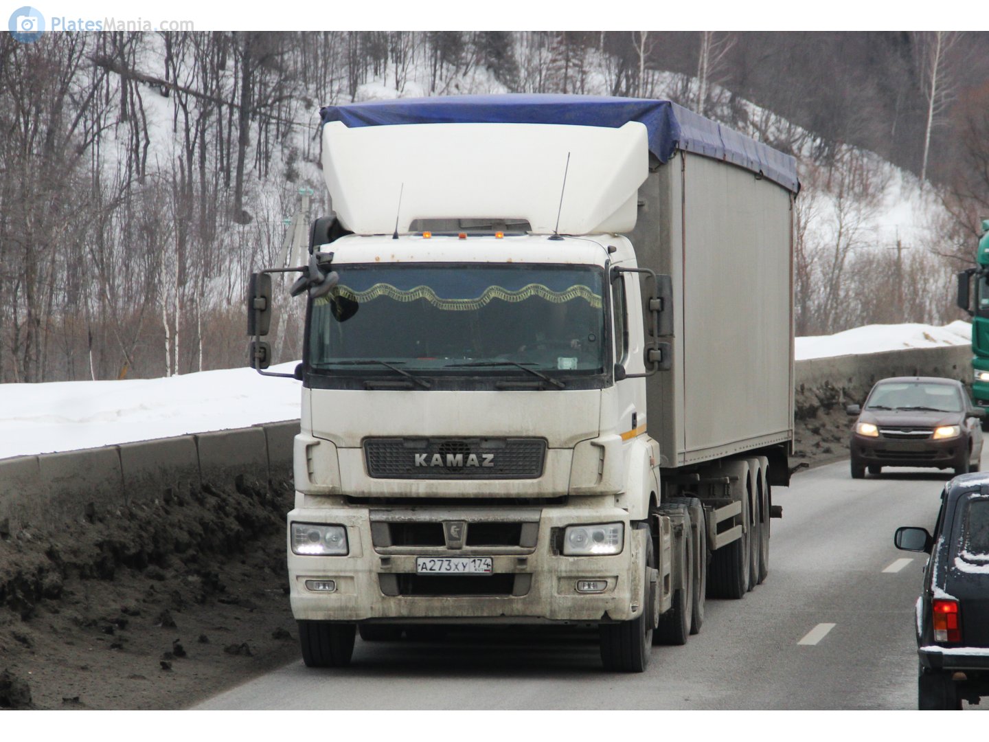 а 273 ху 174, KamAZ 6520 65206, 2013–