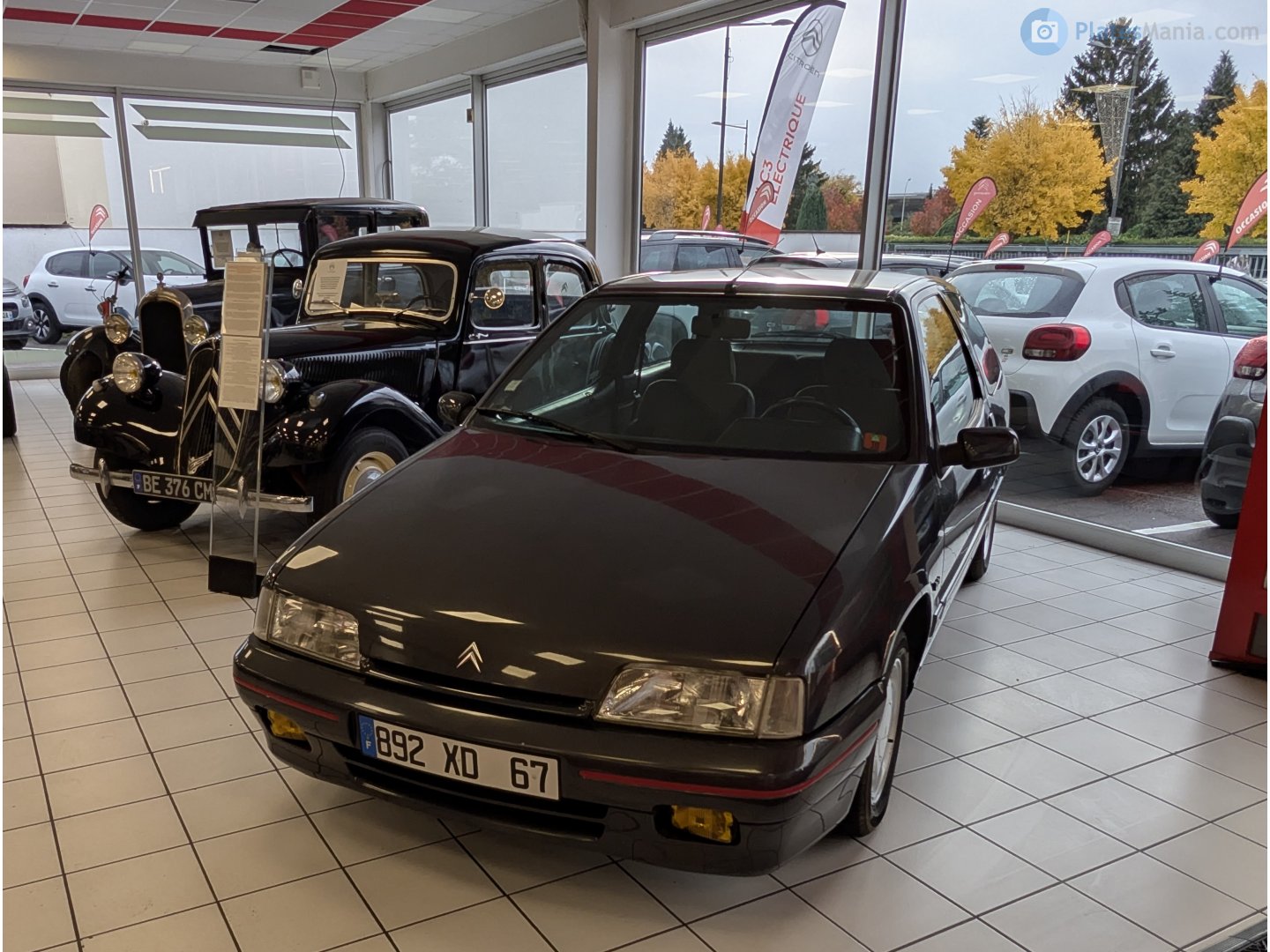 892 XD 67, Citroёn ZX 1st gen 3-door Hatch (N2), 1991–1998