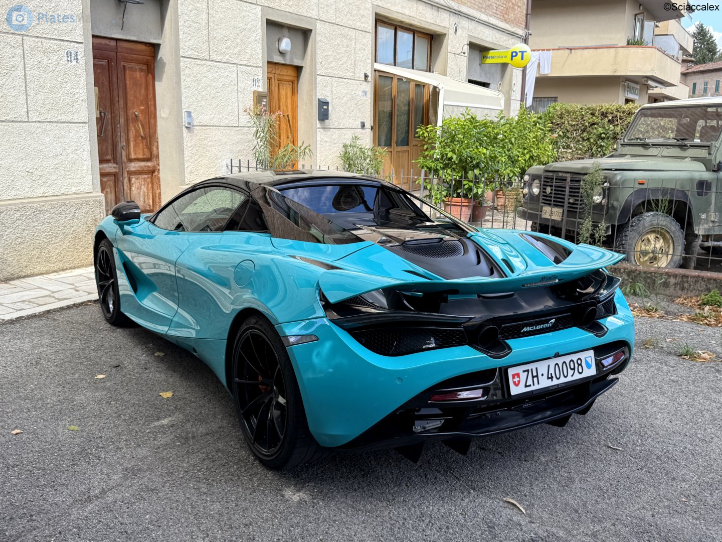 ZH 40098, McLaren 720S 720S Spider, 2019–2023