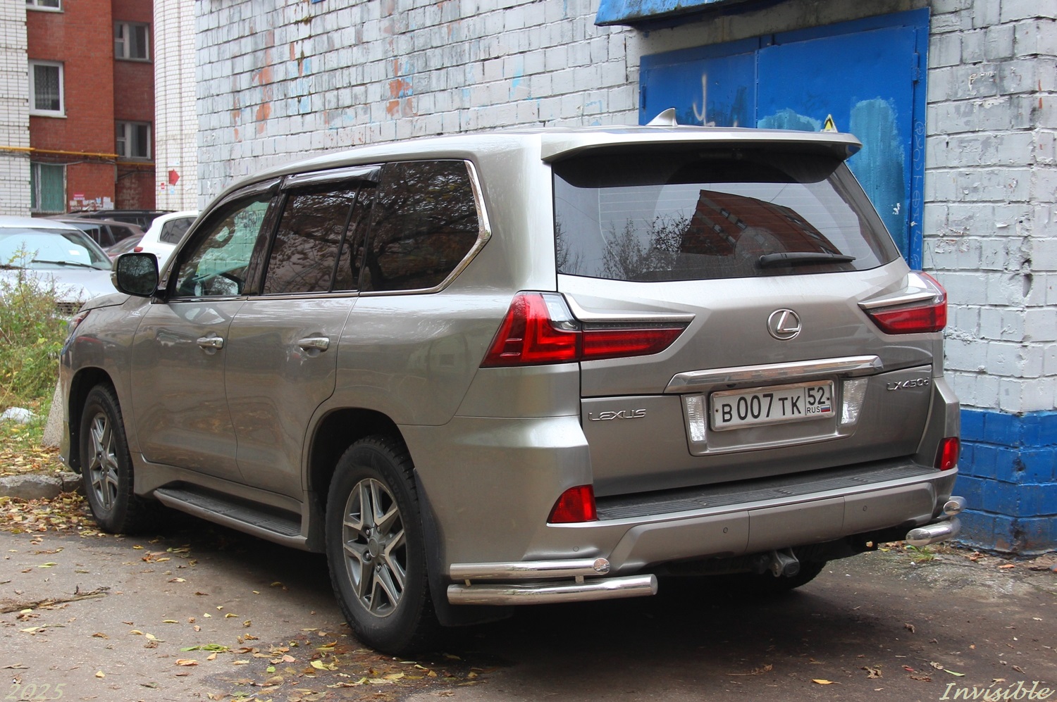 в 007 тк 52, Lexus LX 3rd gen (J200), 2nd facelift, 2015–2021