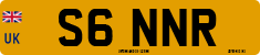 License plate of the United Kingdom, 1983 year system
