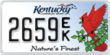 Kentucky, Specialty plates (1234 A/B)