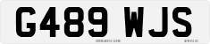 License plate of the United Kingdom, 1983 year system