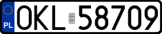 License plates of Poland, Regular car plates