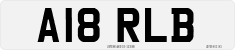 License plate of the United Kingdom, 1983 year system