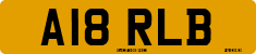 License plate of the United Kingdom, 1983 year system