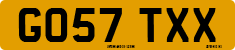 License plate of the United Kingdom, 2001 year system