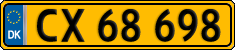 License plate of Denmark, Commercial vehicles