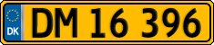 License plate of Denmark, Commercial vehicles