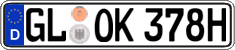 German license plate, Plates for oldtimers (type 