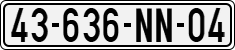 License plate of Vietnam, Diplomatic