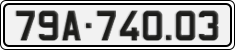 License plate of Vietnam, Cars