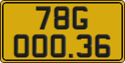 License plate of Vietnam, Commercial vehicles