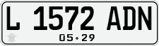 License plate of Indonesia, Regular plates