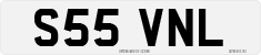 License plate of the United Kingdom, 1983 year system