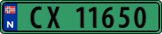 License plate of Norway, Commercial vehicles