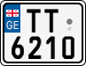 License plate of Georgia, Motorcycles (2014)